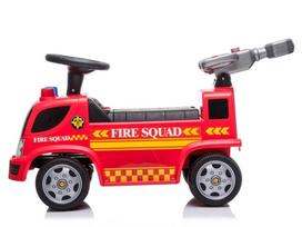 bukama - LEAN Toys Fire Brigade Truck, raudonas - 2 nuotrauka