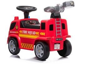 bukama - LEAN Toys Fire Brigade Truck, raudonas - 3 nuotrauka
