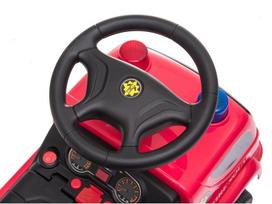 bukama - LEAN Toys Fire Brigade Truck, raudonas - 6 nuotrauka