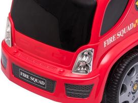 bukama - LEAN Toys Fire Brigade Truck, raudonas - 9 nuotrauka