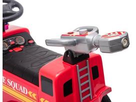 bukama - LEAN Toys Fire Brigade Truck, raudonas - 10 nuotrauka