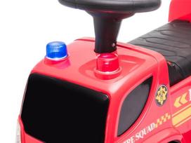 bukama - LEAN Toys Fire Brigade Truck, raudonas - 11 nuotrauka