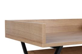 darbo azuolo stalas - Kalune Design Studijų stalas Roma - 3 nuotrauka