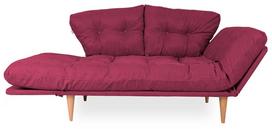 kalune design love - Kalune Design 3-sėdynė sofa-lova Nina Daybed - Dark Raudona GR105 - 3 nuotrauka