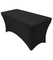 stalas 120x60 - Tampri stačiakampė staltiesė Restly Juoda 120x60x74 - 1 nuotrauka