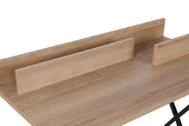 darbo azuolo stalas - Kalune Design Studijų stalas Panama - 2 nuotrauka