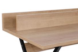 darbo azuolo stalas - Kalune Design Studijų stalas Panama - 3 nuotrauka