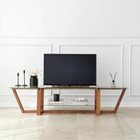 stovas televizoriaus - Kalune Design Televizoriaus staliukas Amalfi - graikinis riešutas - 4 nuotrauka