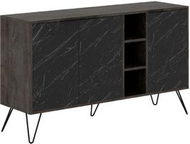 Kalune Design Konsolė Clara - tamsiai ruda, lagina