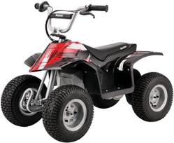 elektrinis keturratis - Razor Dirt Quad, juoda/raudona - 1 nuotrauka