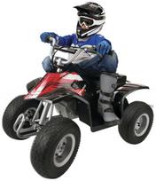 elektrinis keturratis - Razor Dirt Quad, juoda/raudona - 2 nuotrauka