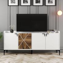 tv komoda 180 - Kalune Design Konsolė Venedik - balta - 6 nuotrauka