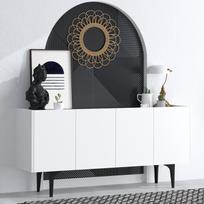 tv komodos baltos - Kalune Design Konsolė Polaris - 2 nuotrauka