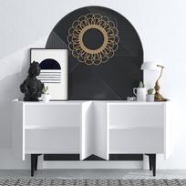 tv komodos baltos - Kalune Design Konsolė Polaris - 3 nuotrauka