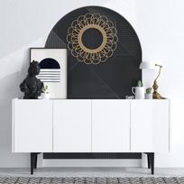 tv komodos baltos - Kalune Design Konsolė Polaris - 4 nuotrauka