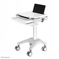 klaviaturos laikiklis - NEWSTAR MOBILE LAPTOP CART, INCL. KEYBOARD & MOUSE DRAWER 10-22" CR?ME - 1 nuotrauka