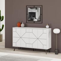 tv komoda - Kalune Design Konsolė Kopas - balta - 3 nuotrauka