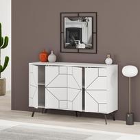 tv komoda - Kalune Design Konsolė Kopas - balta - 4 nuotrauka