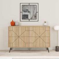 tv komoda - Kalune Design Konsolė Kopas - ąžuolas - 4 nuotrauka