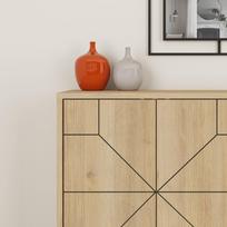 tv komoda - Kalune Design Konsolė Kopas - ąžuolas - 5 nuotrauka