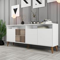 tv komoda 180 - Kalune Design Konsolė Milanas - balta - 3 nuotrauka