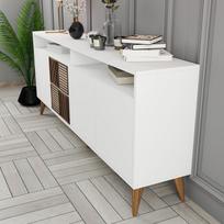 tv komoda 180 - Kalune Design Konsolė Milanas - balta - 5 nuotrauka