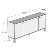 tv komoda - Kalune Design Konsolė Sumer H3020 - 6 nuotrauka