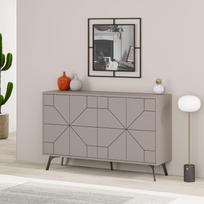 tv komoda - Kalune Design Konsolė Kopas - šviesi mocha - 2 nuotrauka