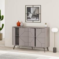 tv komoda - Kalune Design Konsolė Kopas - šviesi mocha - 3 nuotrauka