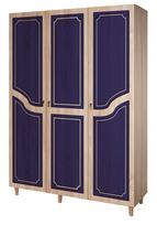 Spinta Kalune Design Wardrobe 863 (VI), 135 cm, ąžuolo spalvos/tamsiai mėlyna