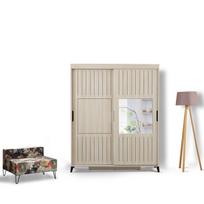 spintos drabuzines - Kalune Design Drabužinė Pasific Home Fuga - 170 Meşe Dolap - 1 nuotrauka