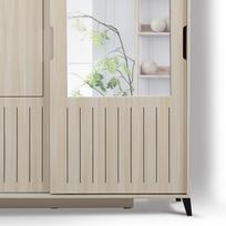 spintos drabuzines - Kalune Design Drabužinė Pasific Home Fuga - 170 Meşe Dolap - 3 nuotrauka