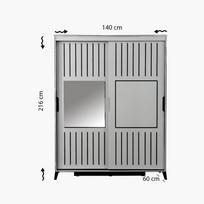 drabuzine - Kalune Design Drabužinė Pasific Home Fuga - 140 Ceviz Dolap - 6 nuotrauka
