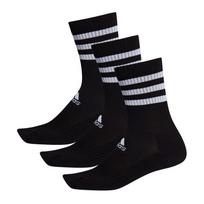 Adidas 3S CSH Crew 3P DZ9347 kojinės sportui (48712) (Juoda spalva, 37 - 39 dydis)
