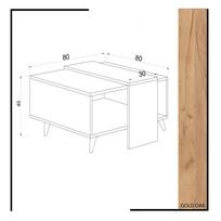zurnalinis staliukas azuol - Kalune Design Kavos stalelis Dowel - 4 nuotrauka