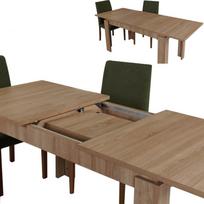 stalas pietu - Kalune Design Pietų stalas Huqqa - Light Oak - 2 nuotrauka