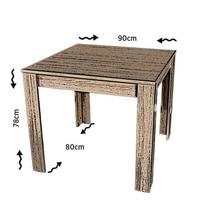 zurnalinis staliukas azuol - Kalune Design Pietų stalas Single 90 - Oak - 5 nuotrauka