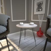 zurnalinis staliukas azuol - Kalune Design Šoninis stalas Sandalf - Sea Oak - 2 nuotrauka
