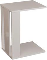 Kalune Design Šoninis stalas Single - Shiny Baltas