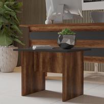 graikiniai riesutai - Kalune Design Kavos stalelis Vario B - baroko, antracitas - 3 nuotrauka