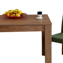 azuolo stalas 120 80 - Kalune Design Pietų stalas Single 120 - Kafkas Oak - 2 nuotrauka