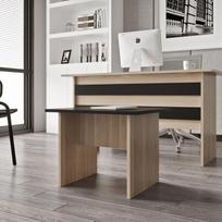 zurnalinis staliukas azuol - Kalune Design Kavos stalelis Vario B - Oak, Juodas - 3 nuotrauka