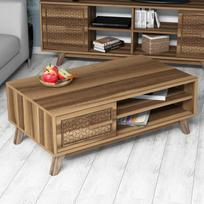 Kalune Design Kavos stalelis Ayla - Walnut, Walnut