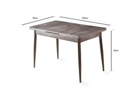 isskleidziamas kavos staliukas - Kalune Design Pietų stalas AY - 1181. - 5 nuotrauka
