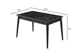stalas pietu - Kalune Design Pietų stalas LOTUS - 1121. - 4 nuotrauka