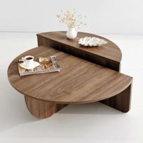 podiumas - Kalune Design Kavos stalelis Podiumas - Walnut. - 1 nuotrauka