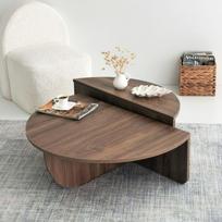 podiumas - Kalune Design Kavos stalelis Podiumas - Walnut. - 4 nuotrauka