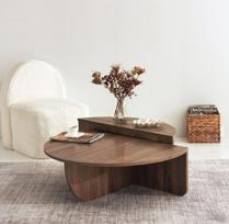 podiumas - Kalune Design Kavos stalelis Podiumas - Walnut. - 6 nuotrauka