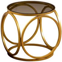 kavos staliukai aukso - Kalune Design Šoninis stalas Mimo - Gold - 1 nuotrauka