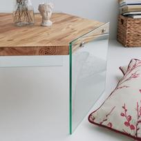 stalas 80 x 70 - Kalune Design Kavos stalelis Hexagon S304 - 2 nuotrauka